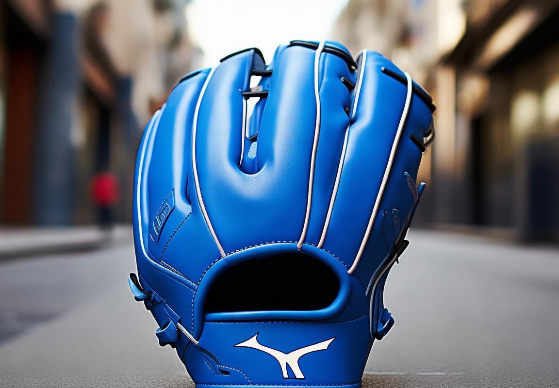 Guantes Primera Base Mizuno Azules: Calidad y Estilo para Running