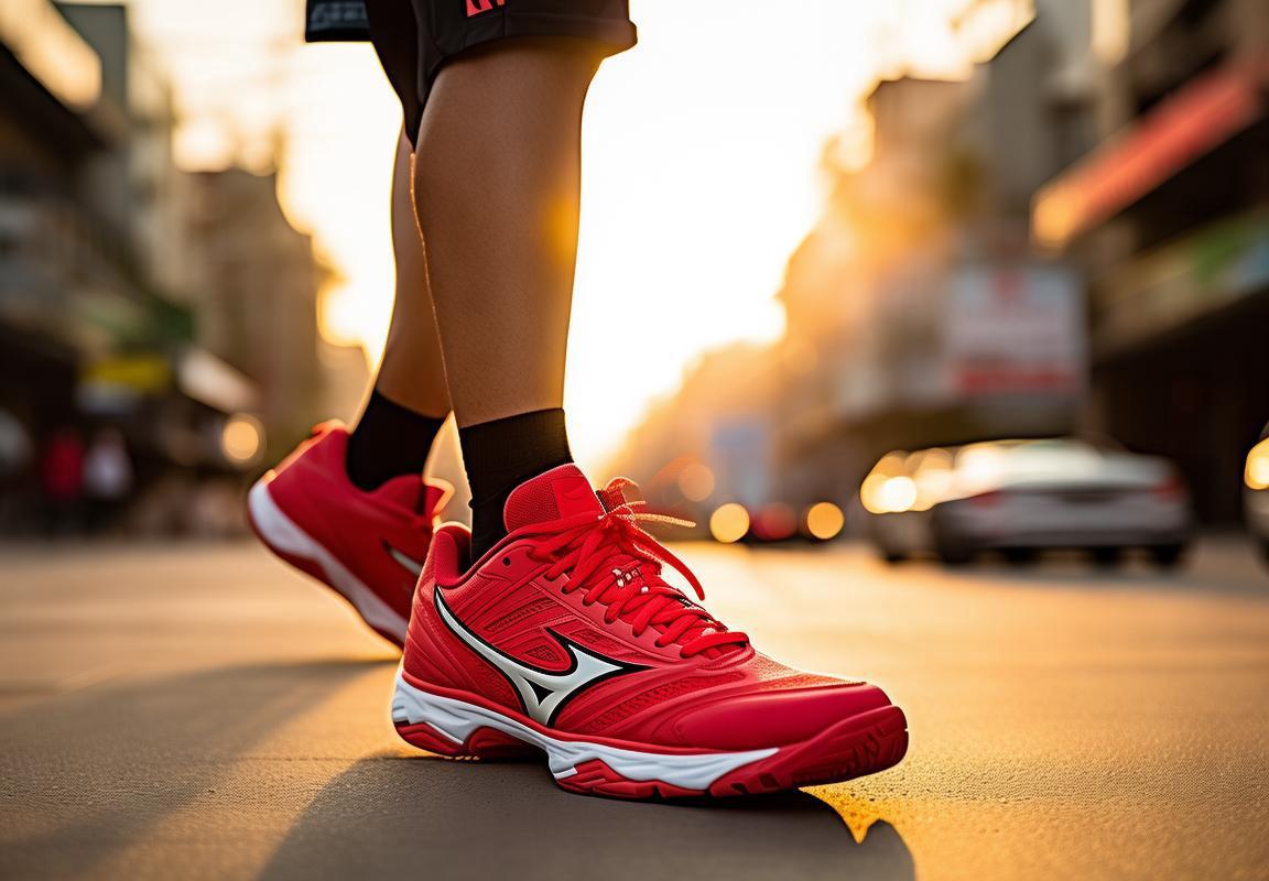 Mizuno Rojas: Zapatos para Voley Mujer – Marca Mizuno, Calidad Probada