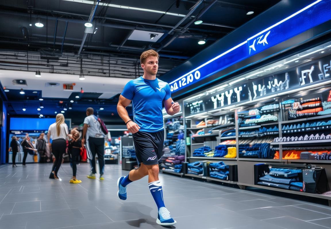 Mizuno: Oferta Especial de Calcetines Running Azules en Guadalajara