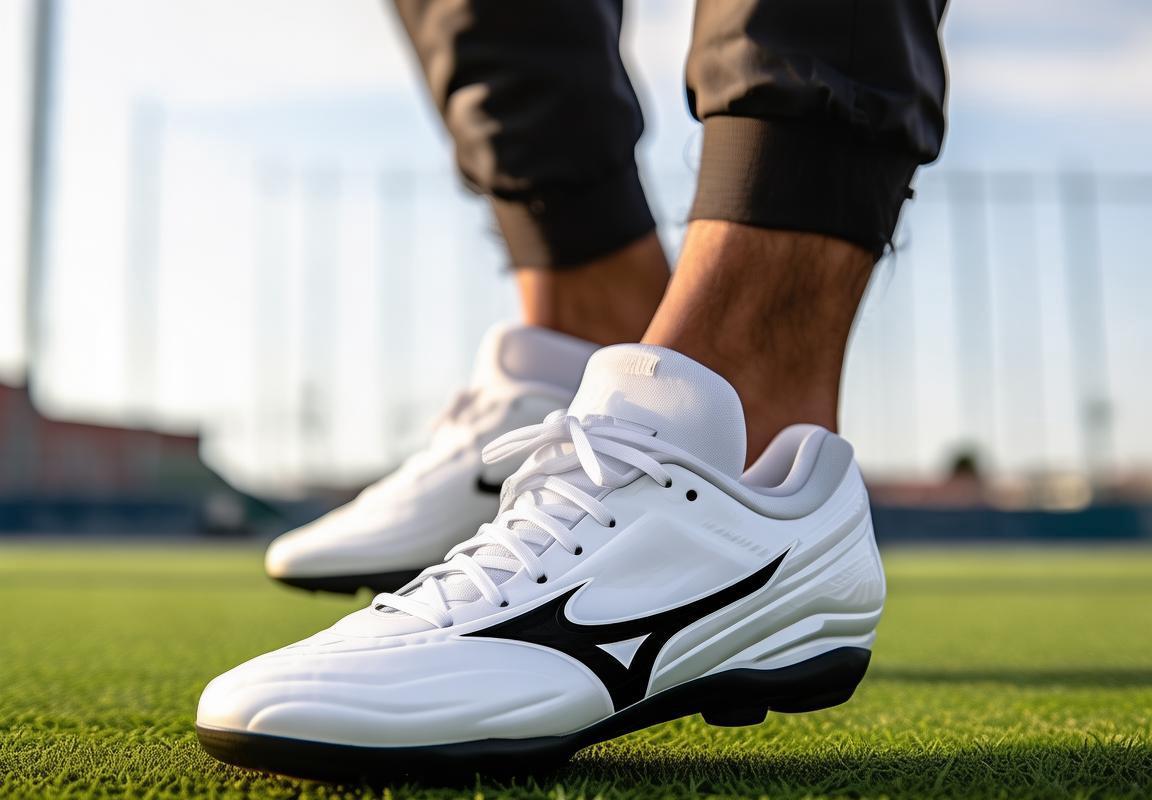 Tenis de Fútbol Blancos Mizuno: Oferta Especial en Marca Mizuno