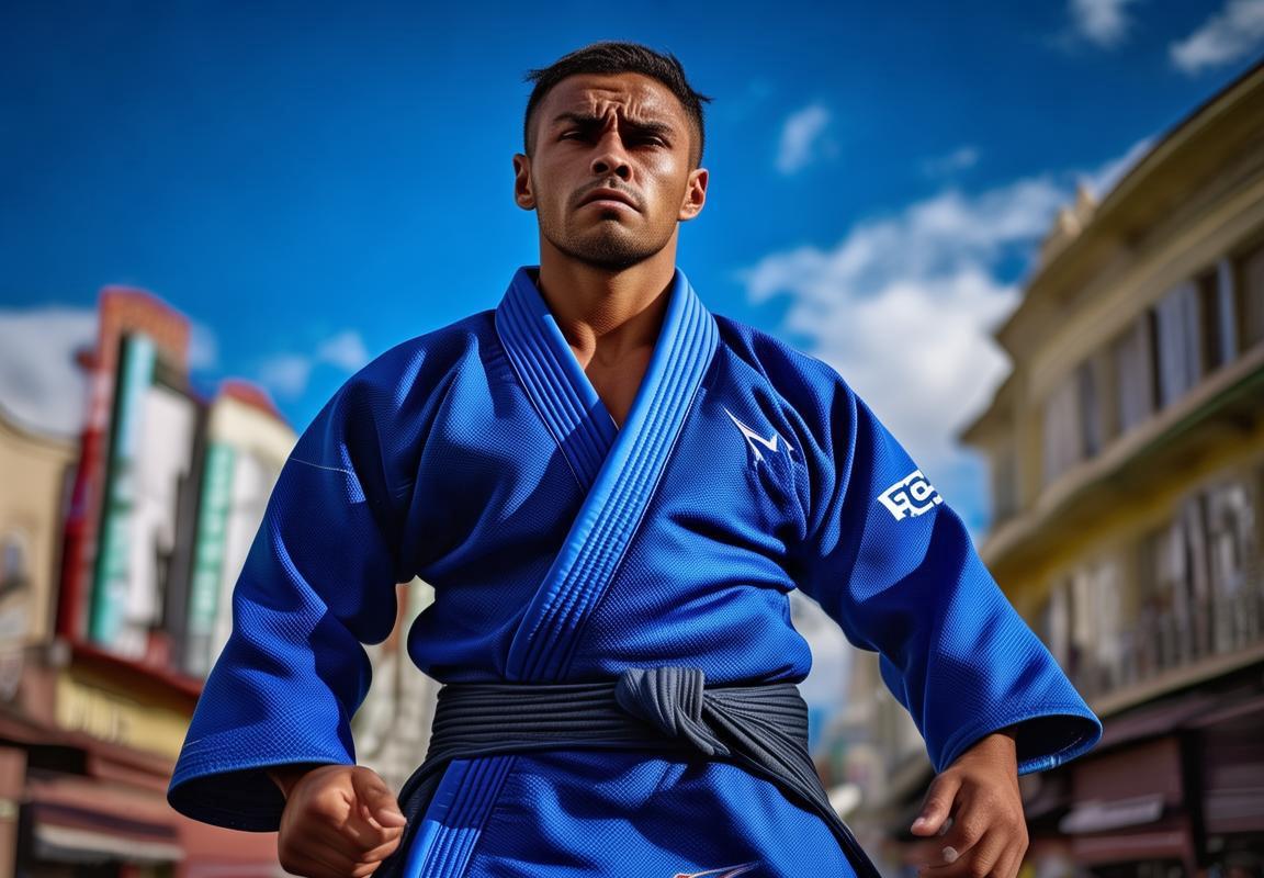 Mizuno Uniforme de Judo Azul Marino en Oferta ¡Alo, Running!