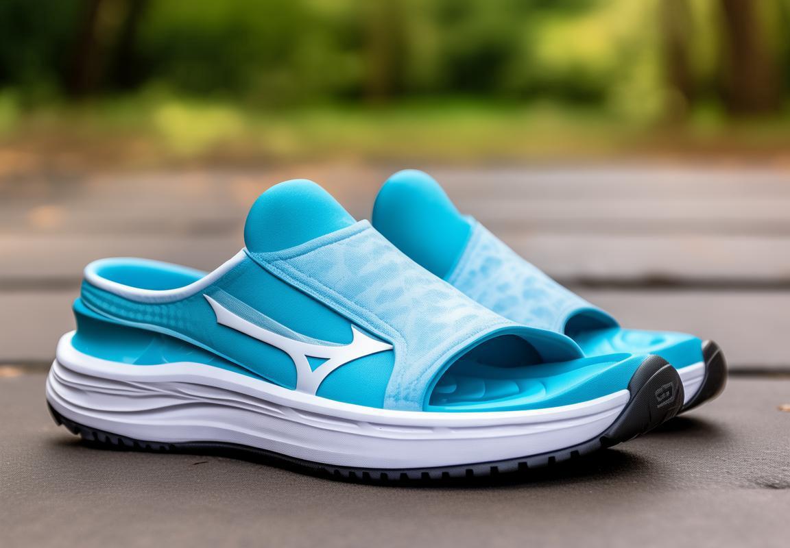 Sandalias Mizuno Relax Slide 2 Para Mujer Azules/Blancos 8764213-WJ: Calidad Superior, No Dejes Pasar Esta Oportunidad
