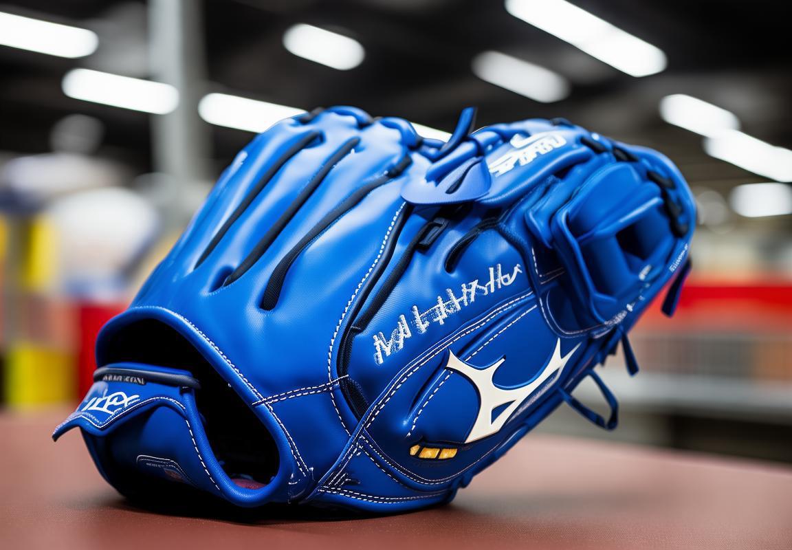 Guantes Primera Base Mizuno Azules: Oferta Outlet con Descuento en Guadalajara