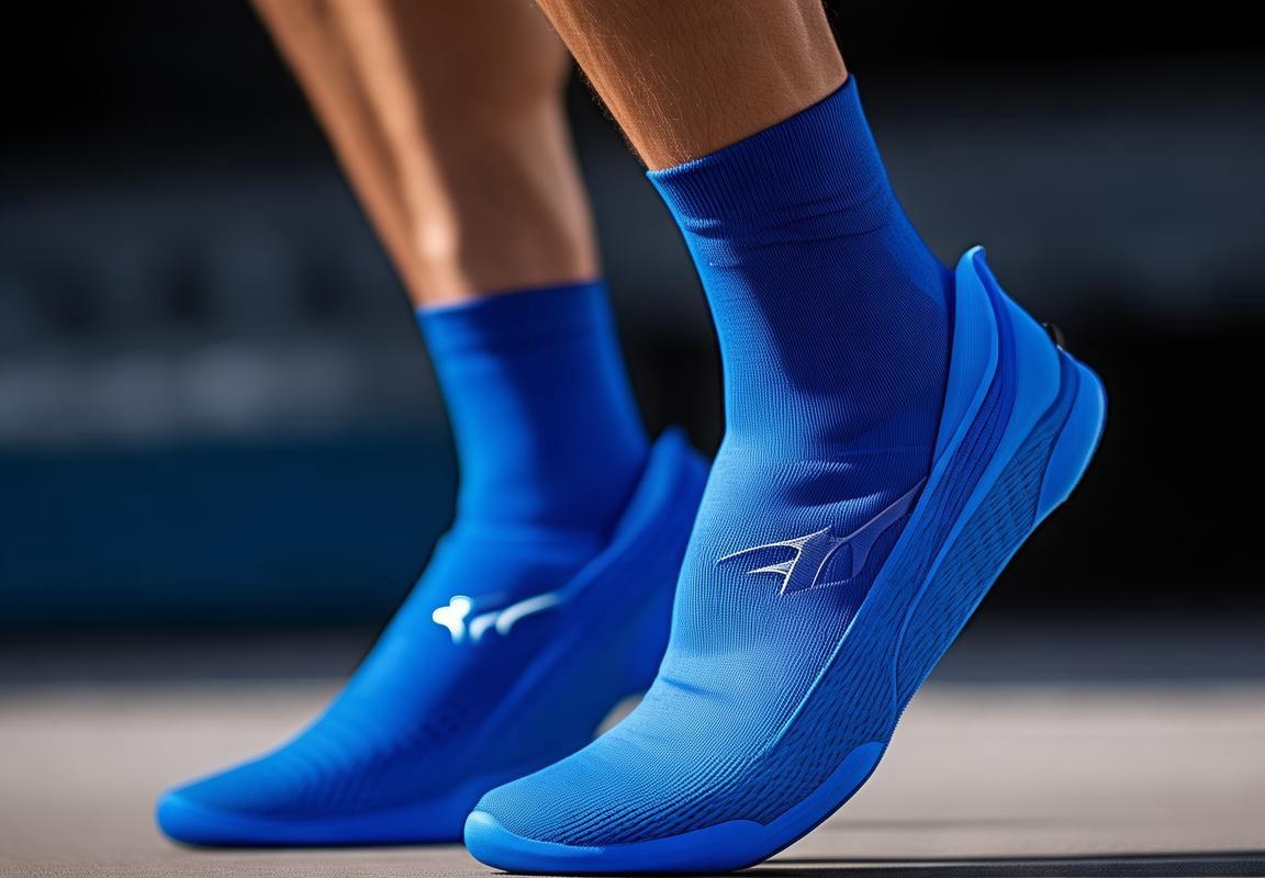 Oferta Exclusiva de Mizuno Socks Azules para Corredores en Guadalajara