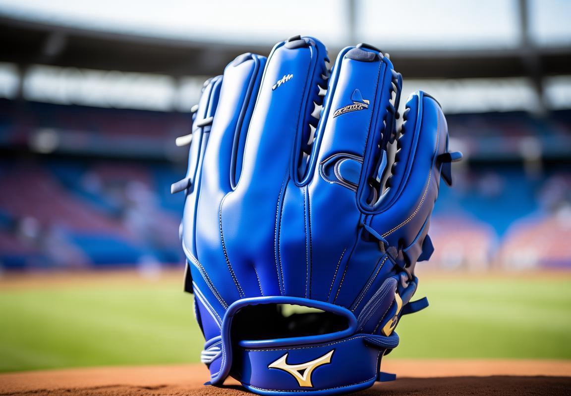 Oferta Especial: Guantes de Softbol Mizuno Azules en Guadalajara – Marca Mizuno, Alo!