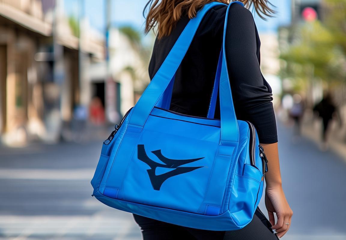 Mizuno: Nueva Colección de Bolsos Azules para Mujer con Running y Marca Mizuno