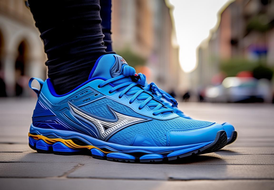 Mizuno: Running Alo con la Marca Mizuno, Zapatillas Azules en Guadalajara