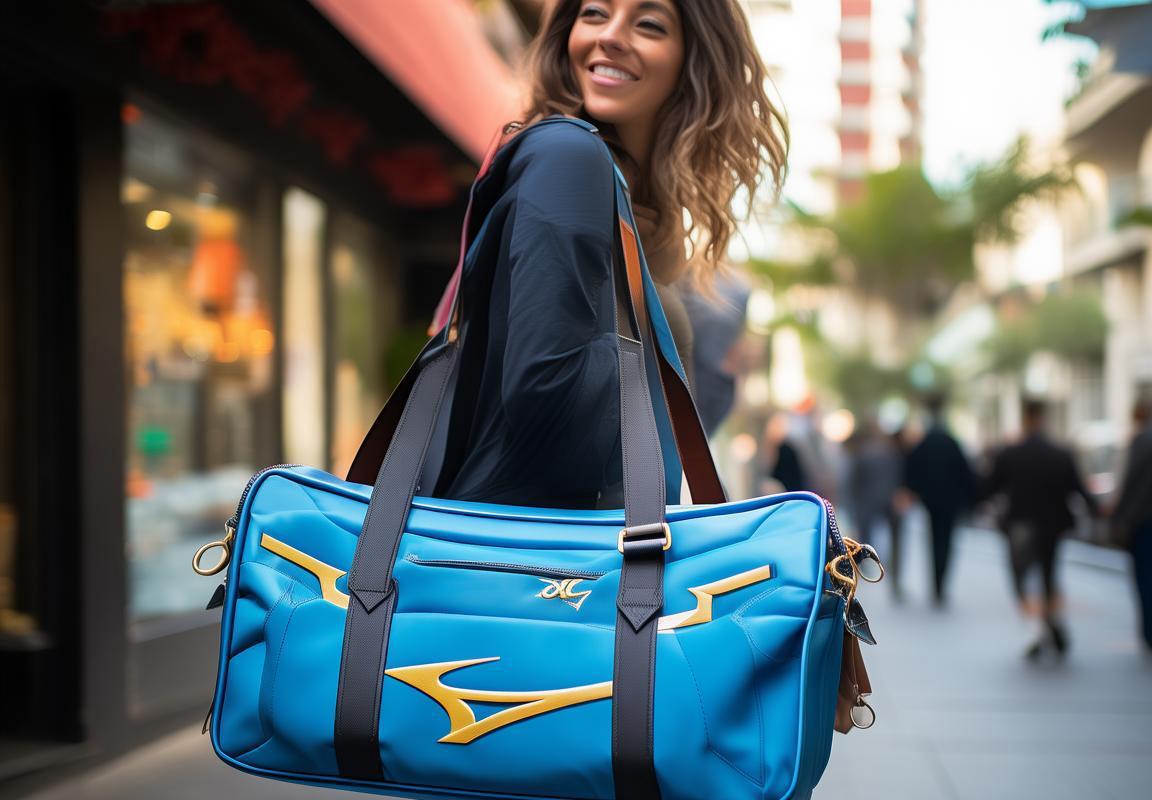 Mizuno: Colección de Bolsos Azules para Corredores en Guadalajara