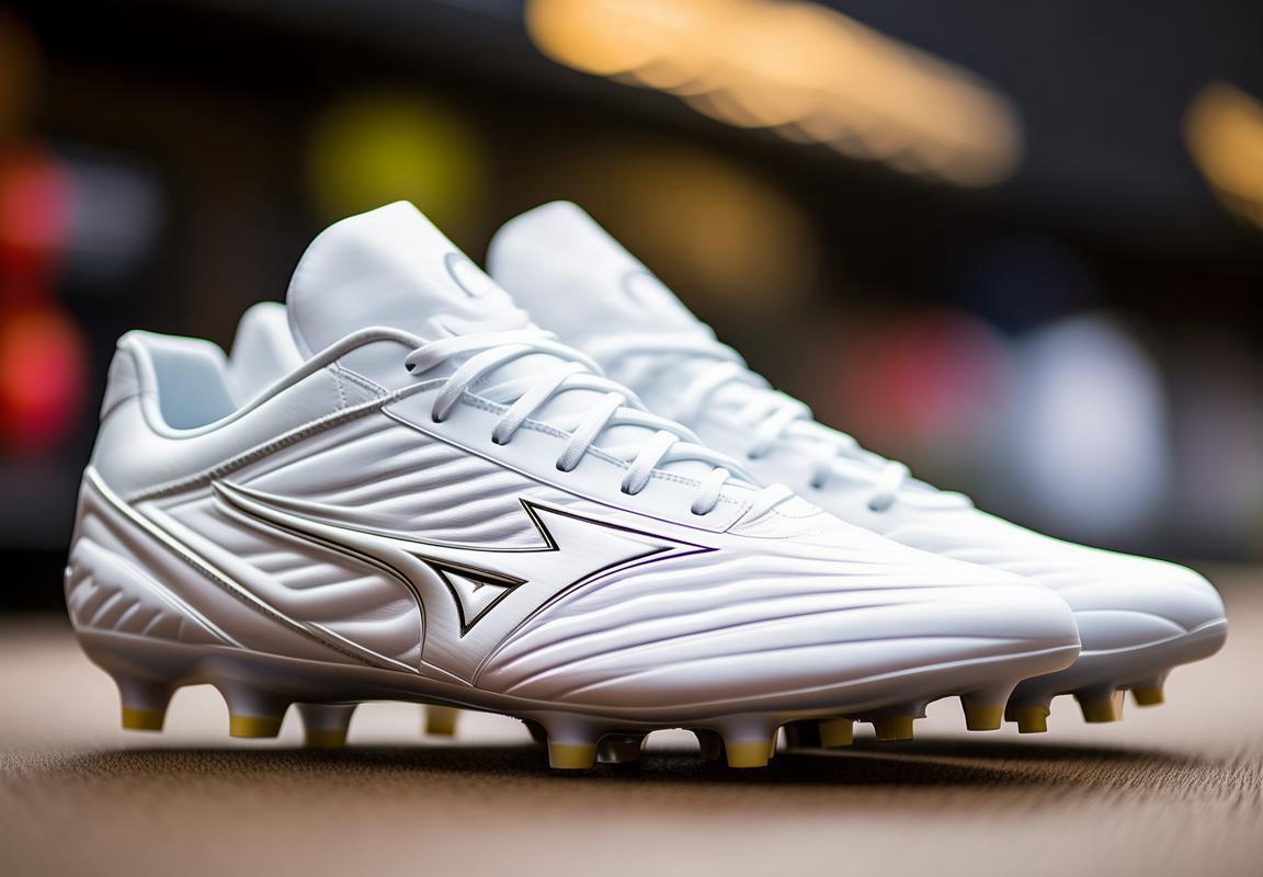 Oferta Especial: Zapatos de Fútbol Blancos Mizuno en ALO – Marca Mizuno