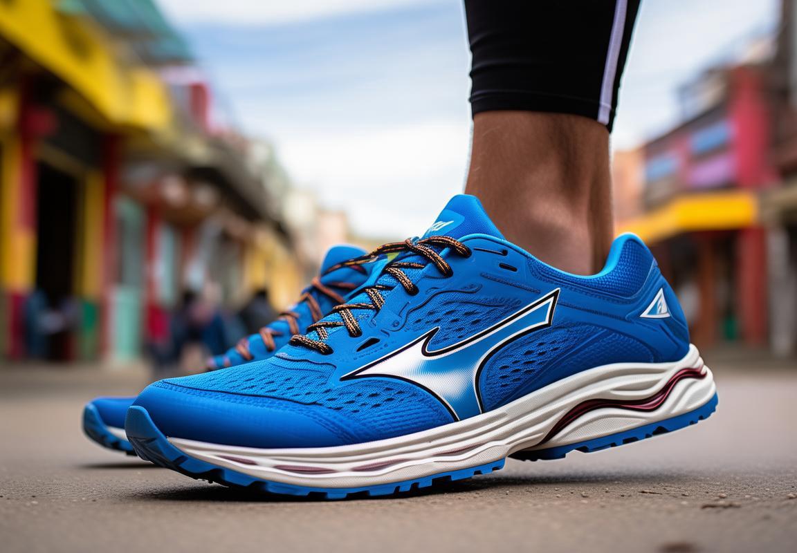 Mizuno Hombre Zapatillas Running A lo Azul Marino en Guadalajara Oferta