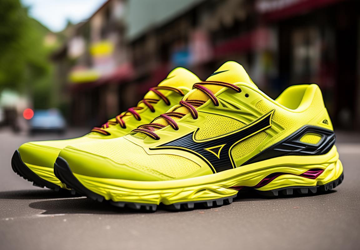 Oferta Mizuno: 50% de Descuento en Zapatos de Correr Amarillos en Guadalajara