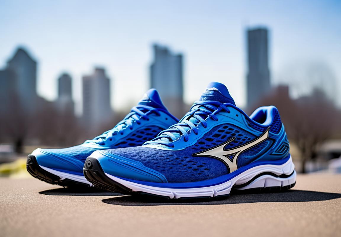 Mizuno Zapatillas Azules: Running Alo con la Última Tecnología de Mizuno