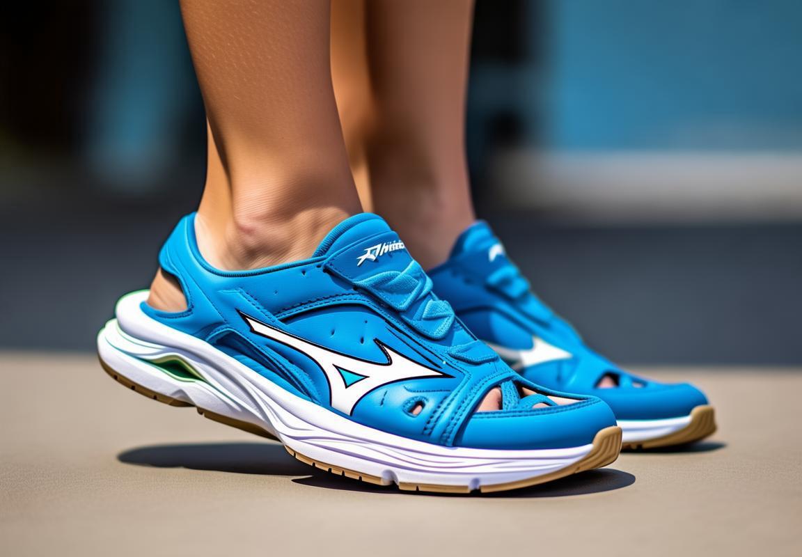 Sandalias Mizuno Relax Slide 2 Mujer Azules/Blancos 8764213-WJ: ¡No dejes pasar esta oportunidad!