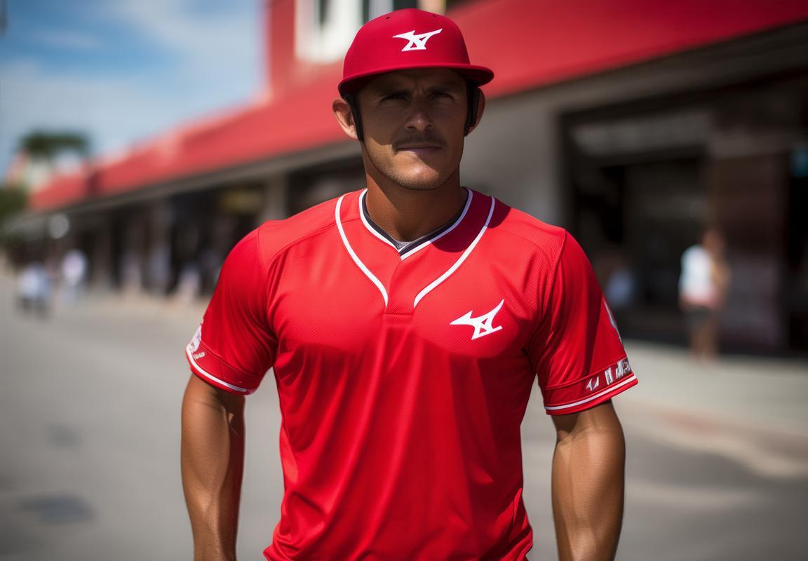Mizuno Rojo: Jerseys de Béisbol con Descuento para Running en Guadalajara
