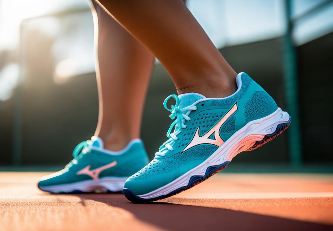 Mizuno Mujer – Agarre Máximo en Cancha de Pickleball, No Dejes Pasar esta Oportunidad, Comodidad Total
